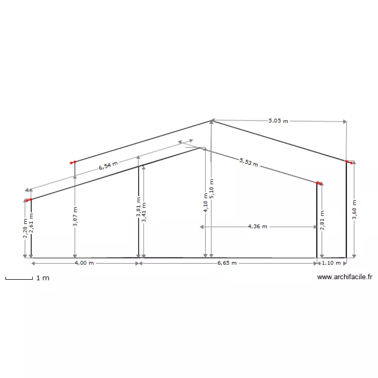 facade garage. Plan de facade garage. Plan de