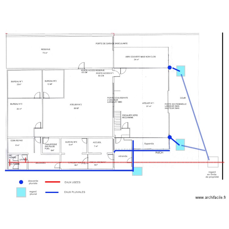 ORLY ASSAINISSEMENT. Plan de 0 pièce et 0 m2