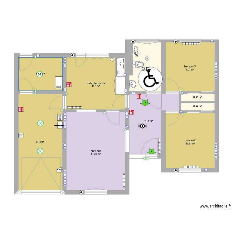 MAISON PERISCOLAIRE christelle. Plan de 0 pièce et 0 m2