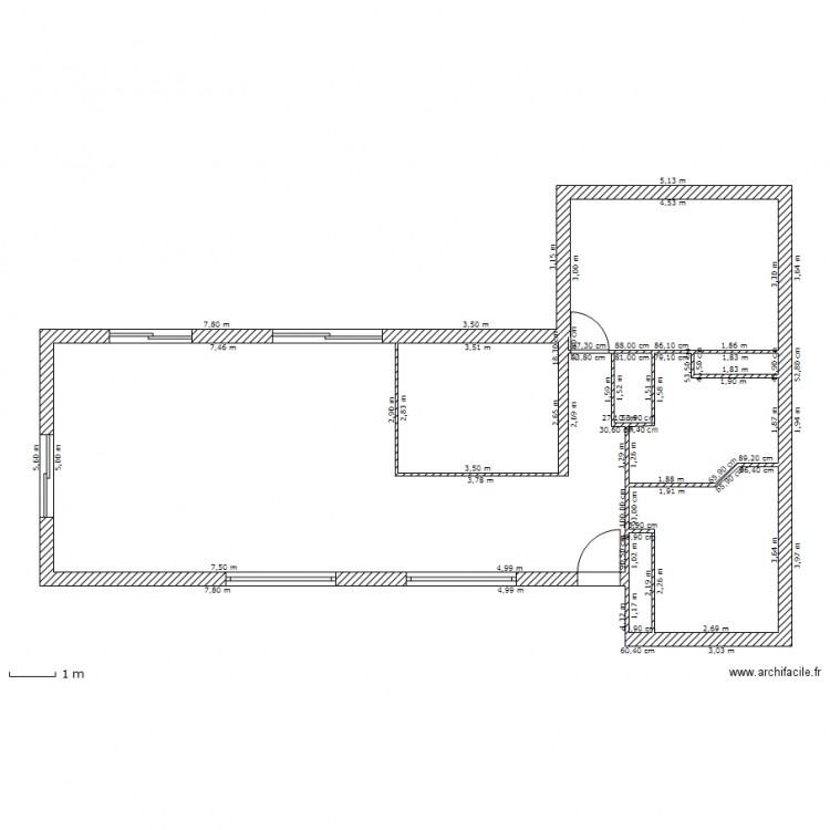 le bosquet. Plan de 0 pièce et 0 m2