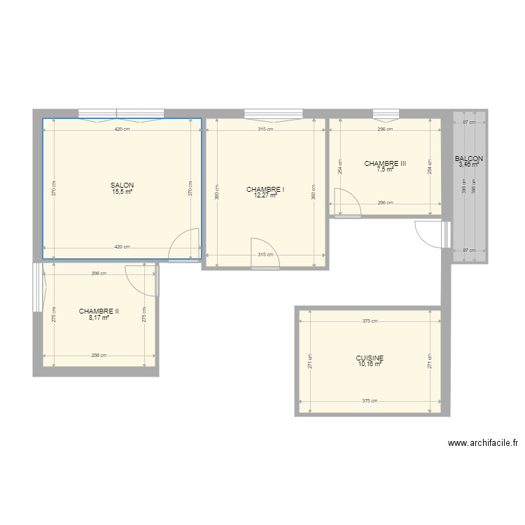 Appartement Nanchen Hedwige5. Plan de 0 pièce et 0 m2