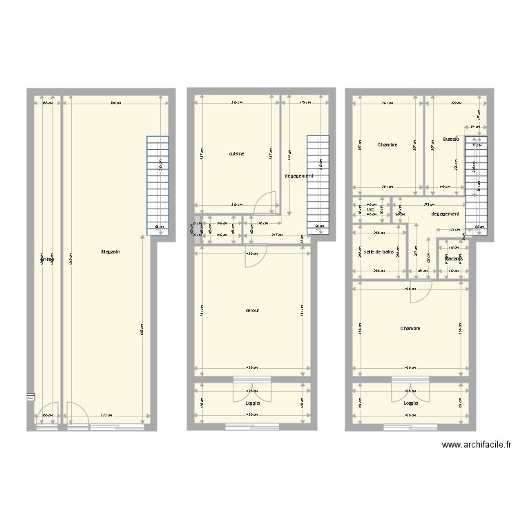 General de Gaulle. Plan de 0 pièce et 0 m2