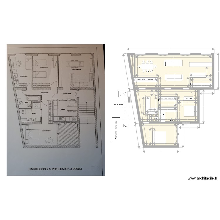 FERRAZ 3. Plan de 0 pièce et 0 m2