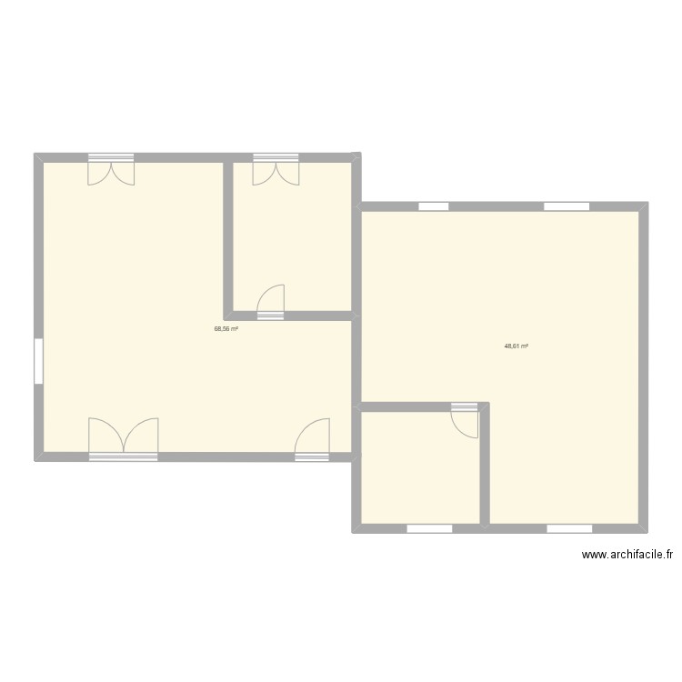 kouachi. Plan de 0 pièce et 0 m2