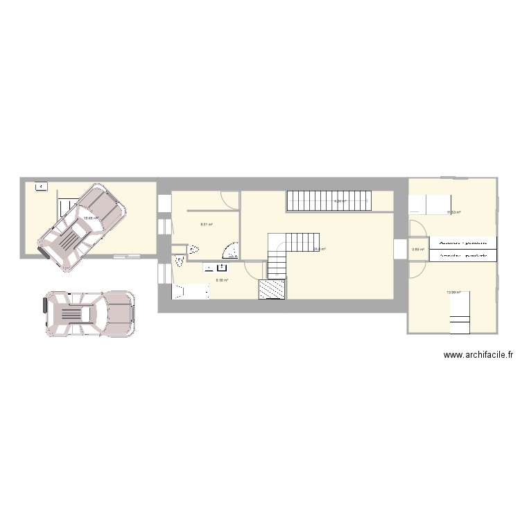 VVVVVV. Plan de 0 pièce et 0 m2