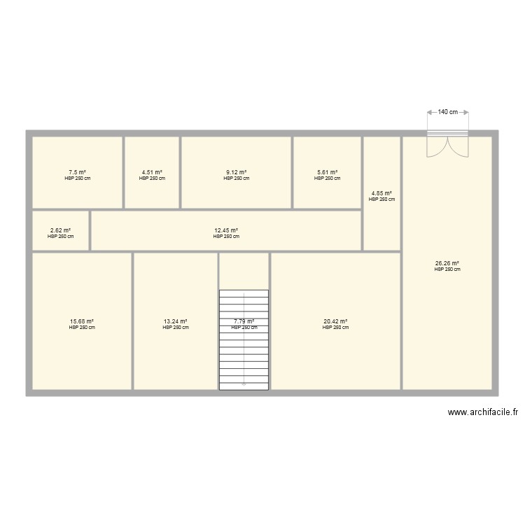 PLAN POULAIN. Plan de 0 pièce et 0 m2