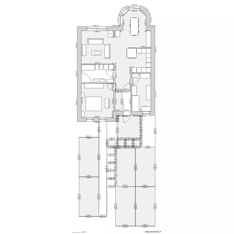  primo piano . Plan de 