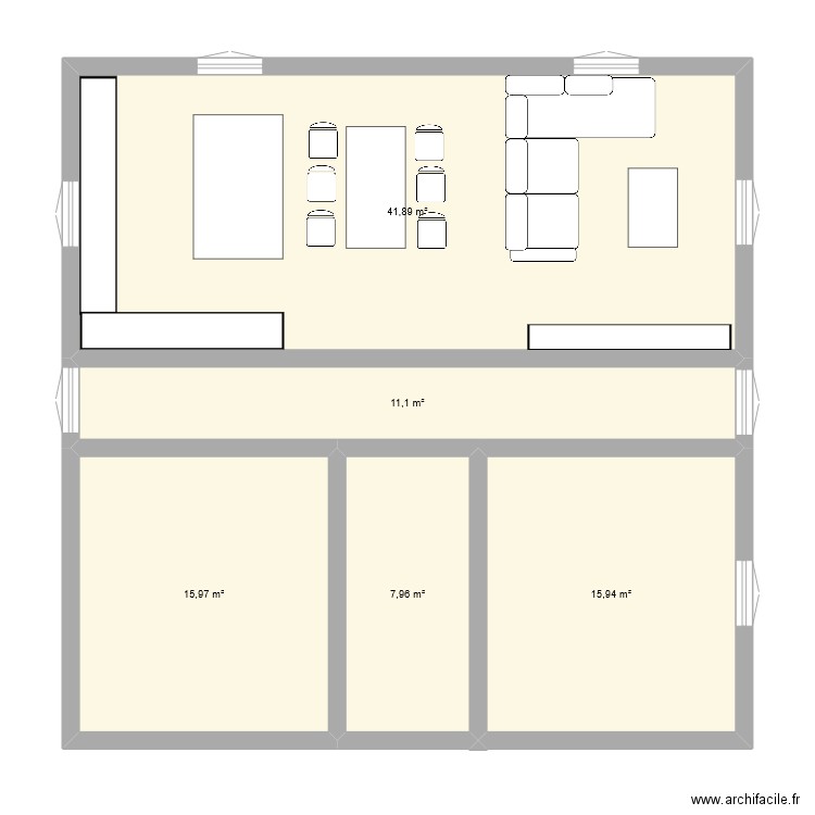 MAISON 1900. Plan de 0 pièce et 0 m2