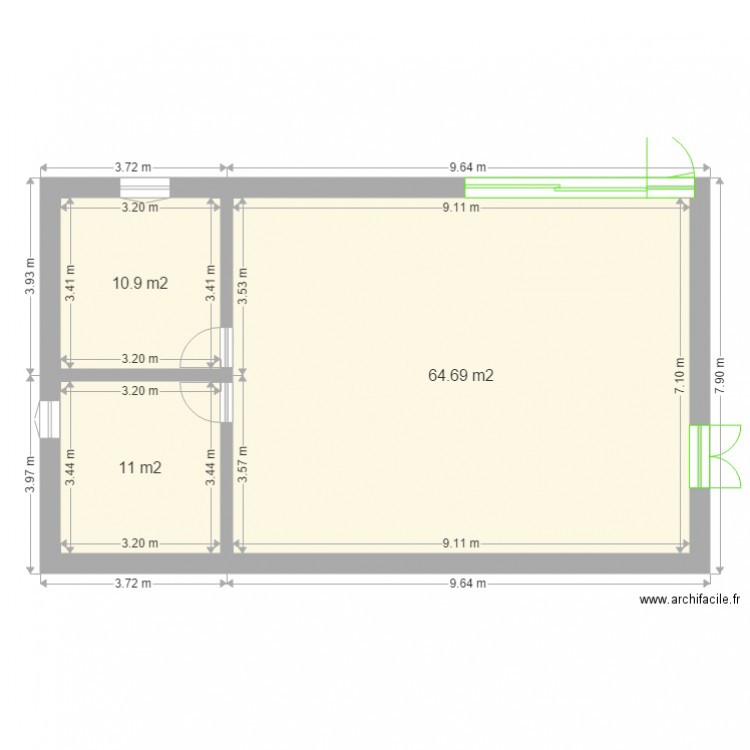Plan. Plan de 0 pièce et 0 m2