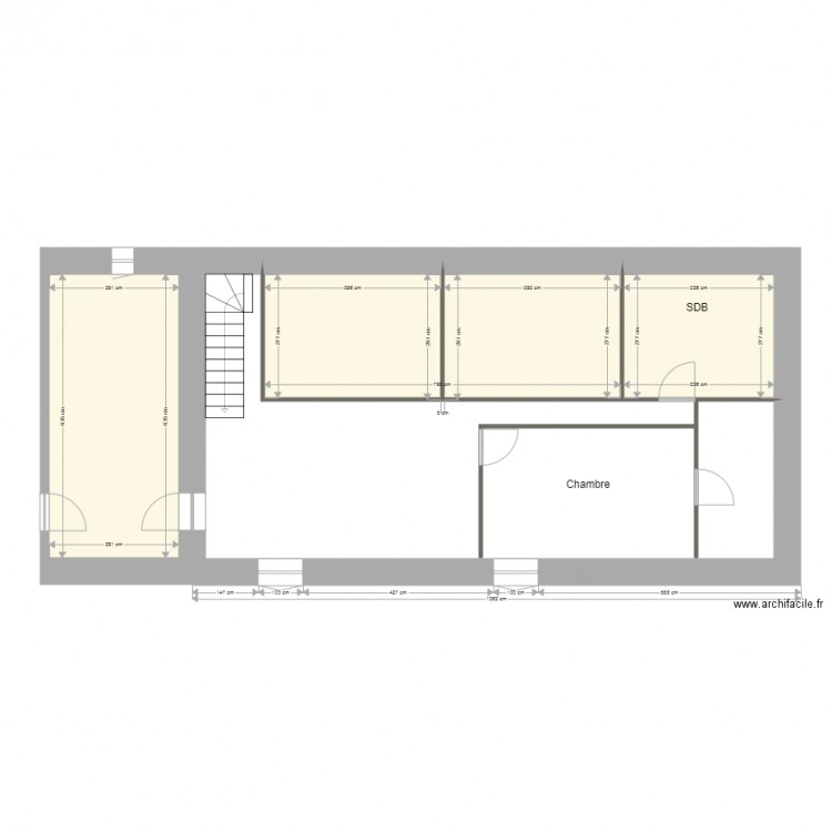 etage dounia Novembre 2017. Plan de 0 pièce et 0 m2