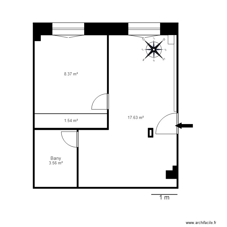 RESIDENCIA INCLES ESCALA 3 BLOC O AP 41. Plan de 0 pièce et 0 m2