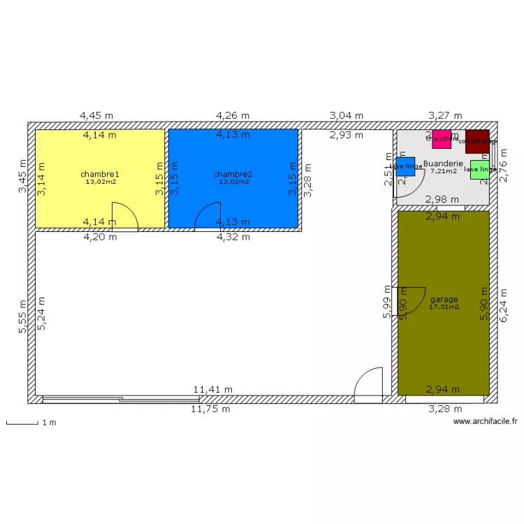 maison. Plan de maison. Plan de
