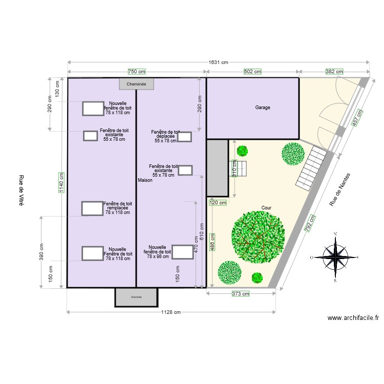 plan de masse v7. Plan de 0 pièce et 0 m2