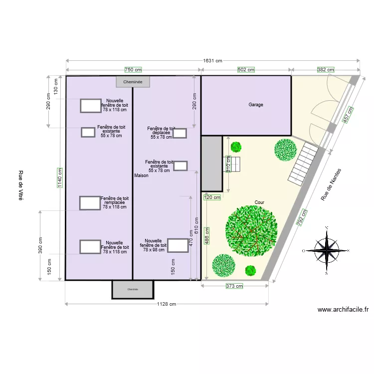 plan de masse v7. Plan de 