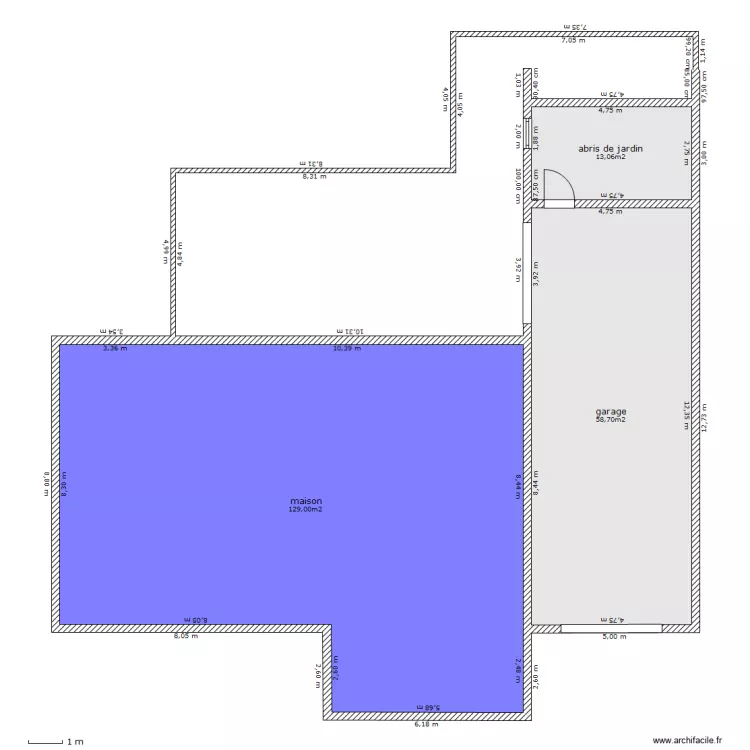 garage braballand1. Plan de 