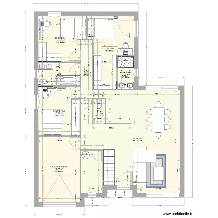 maison Arthur et gwe 1. Plan de maison Arthur et gwe 1. Plan de