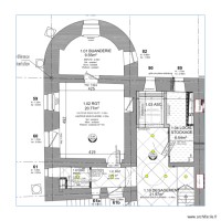Plan Eclairage Accueil RDJ coté ascenseur