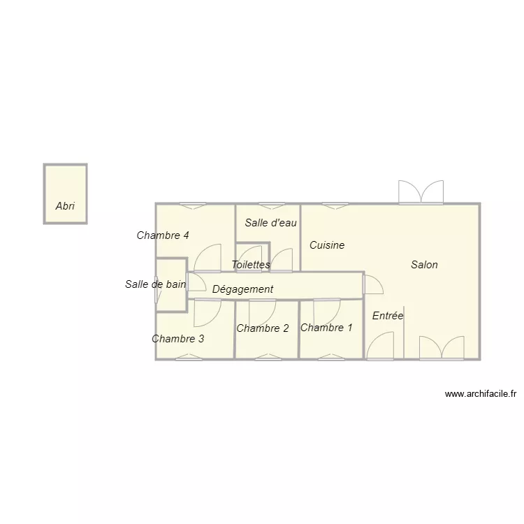Croquis BILLON VIDAL. Plan de 