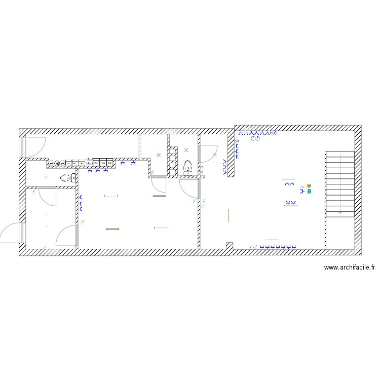 Labo tamines rez. Plan de 0 pièce et 0 m2