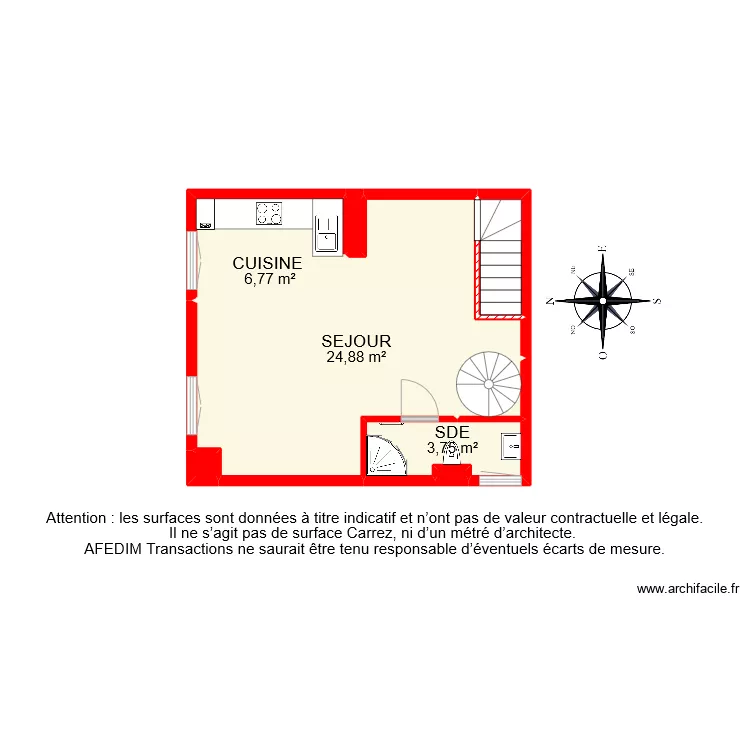 BI 9944 ETAGE 1. Plan de 