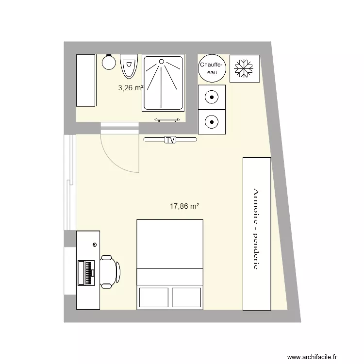 Gest Studio. Plan de 
