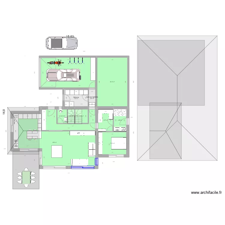 Claire logis reverse GG 1place mega joyce. Plan de 