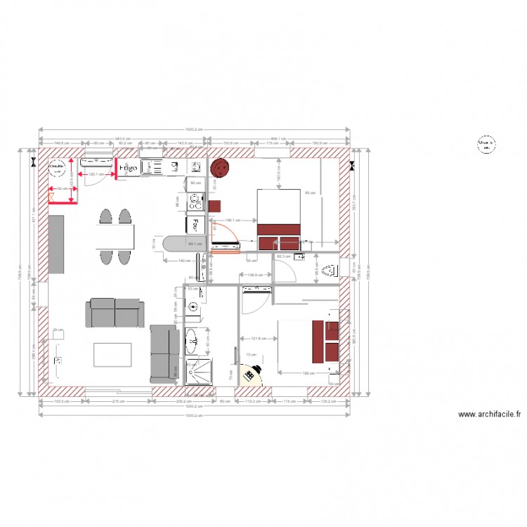 villa  borgo cinta avec cotes et 2 chambres. Plan de 0 pièce et 0 m2