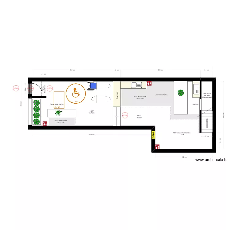 La butinerie - cotes rdc. Plan de 