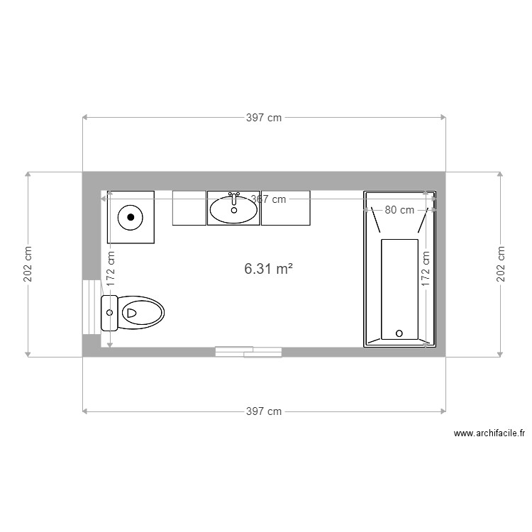 plan mouhoubi. Plan de 0 pièce et 0 m2