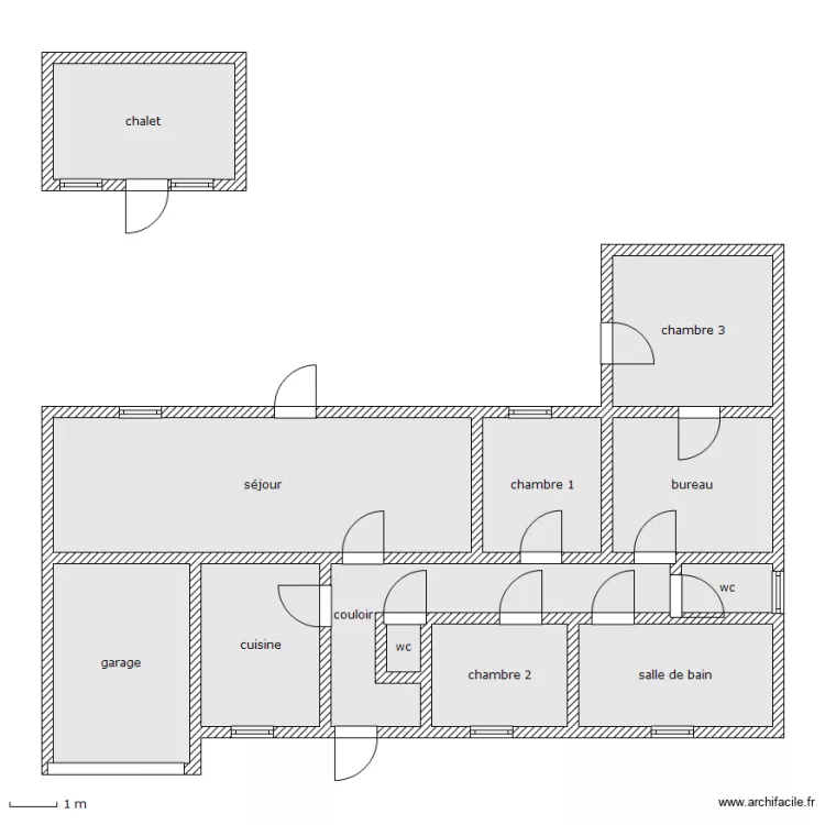 chevillot. Plan de chevillot. Plan de