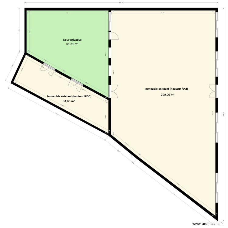 Foch plan sommaire DP. Plan de 0 pièce et 0 m2