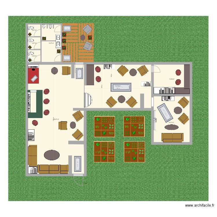 jazz bar venue. Plan de 0 pièce et 0 m2