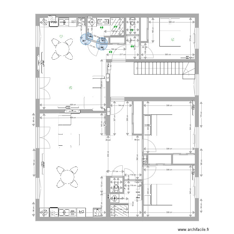 corcieux 1er Etage NOUVEAU 140. Plan de 0 pièce et 0 m2