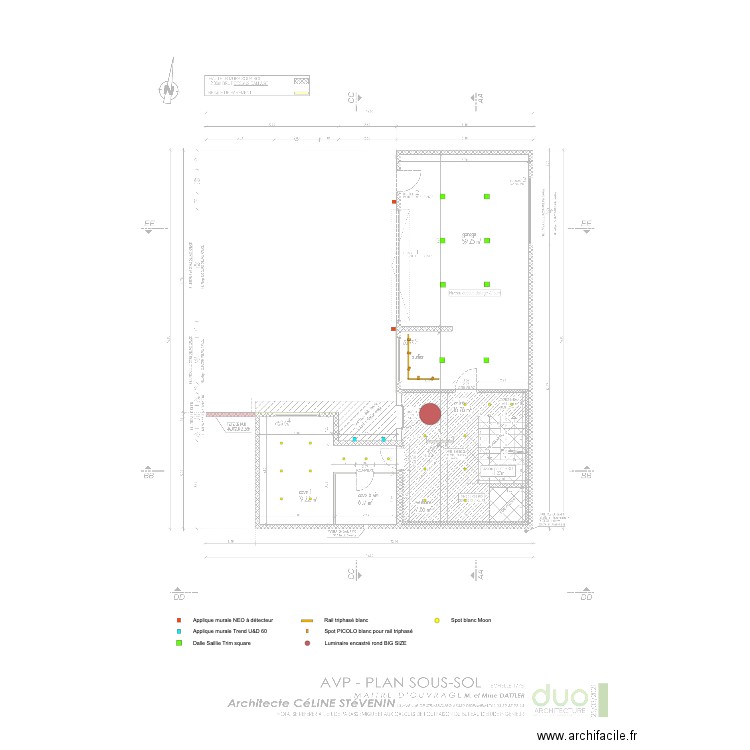 DATTLER SS SOL. Plan de 0 pièce et 0 m2