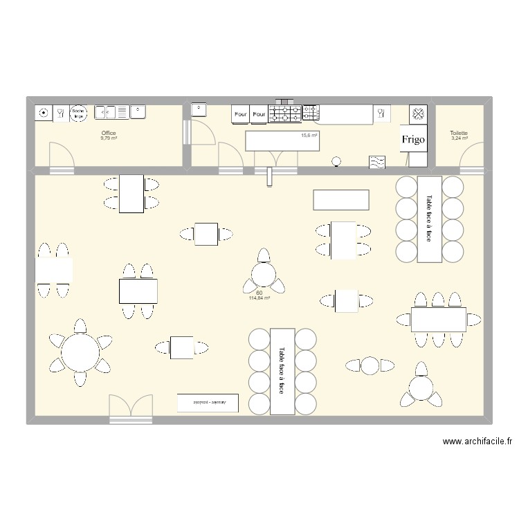 Pkan. Plan de 0 pièce et 0 m2