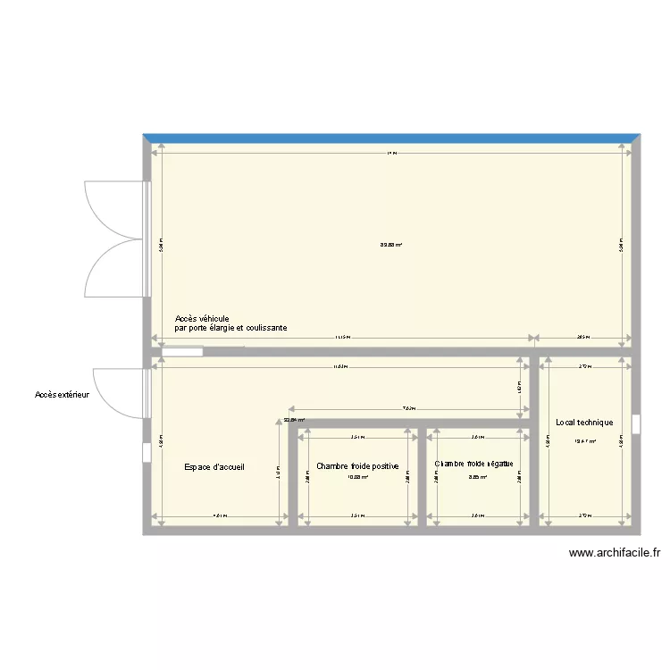 Plan Ecurie projet 2bis. Plan de Plan Ecurie projet 2bis. Plan de