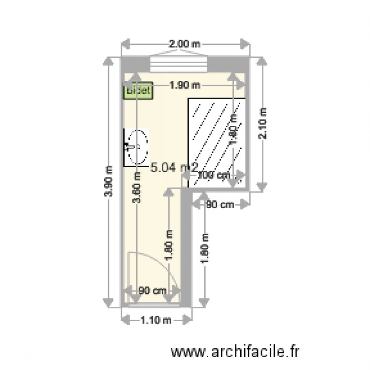 plan PLATON projet. Plan de 0 pièce et 0 m2