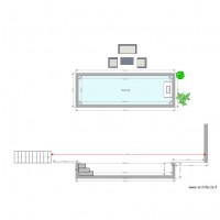 Plan en coupe piscine 4