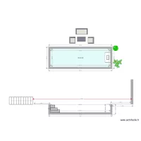 Plan en coupe piscine 4