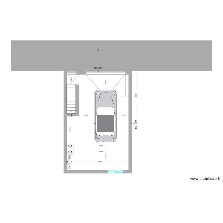 CASA. Plan de 14 pièces et 199 m2