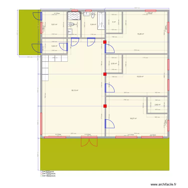 8ка Барн Ильдорф Верея. Plan de 