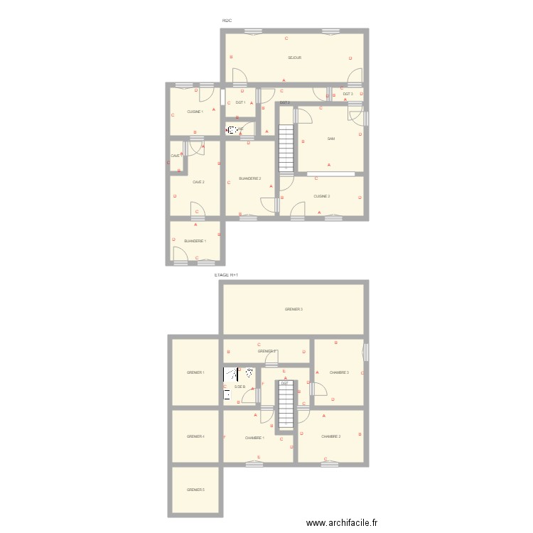 MONNERIE2. Plan de 0 pièce et 0 m2