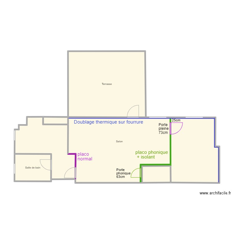 PIGNE MACONNERIE. Plan de 0 pièce et 0 m2