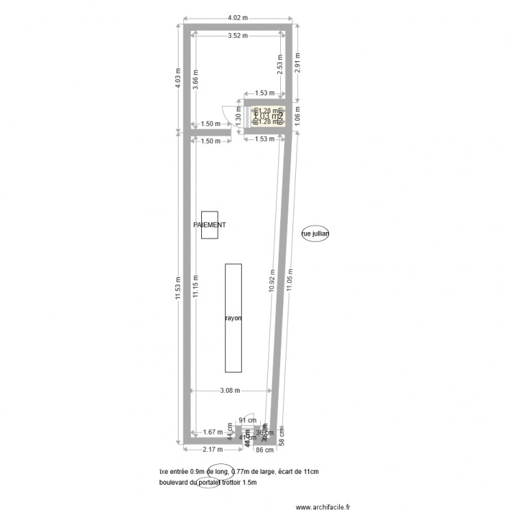 chlorophylle b. Plan de 0 pièce et 0 m2