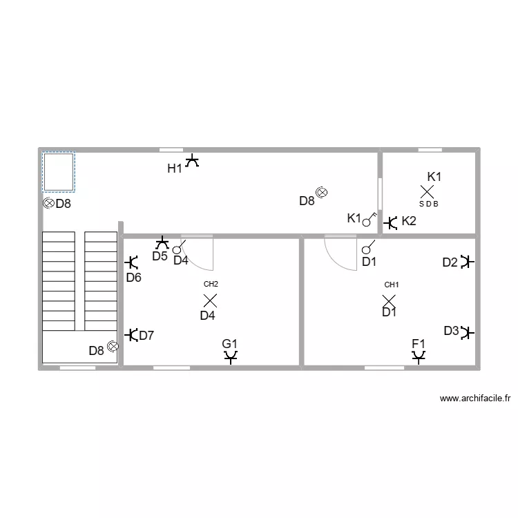 HICHAMDEPLUX125. Plan de 
