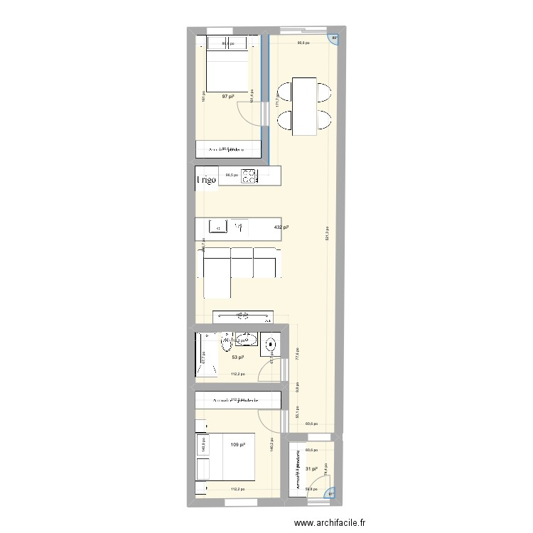 1865 av. William-David. Plan de 0 pièce et 0 m2