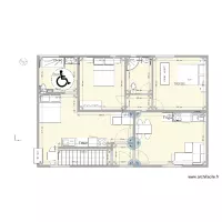 Batiment A cot&eacute; jardin dernier Hand A Droite mai Aout