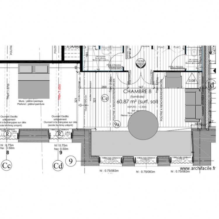 chambre 8 newer. Plan de 0 pièce et 0 m2