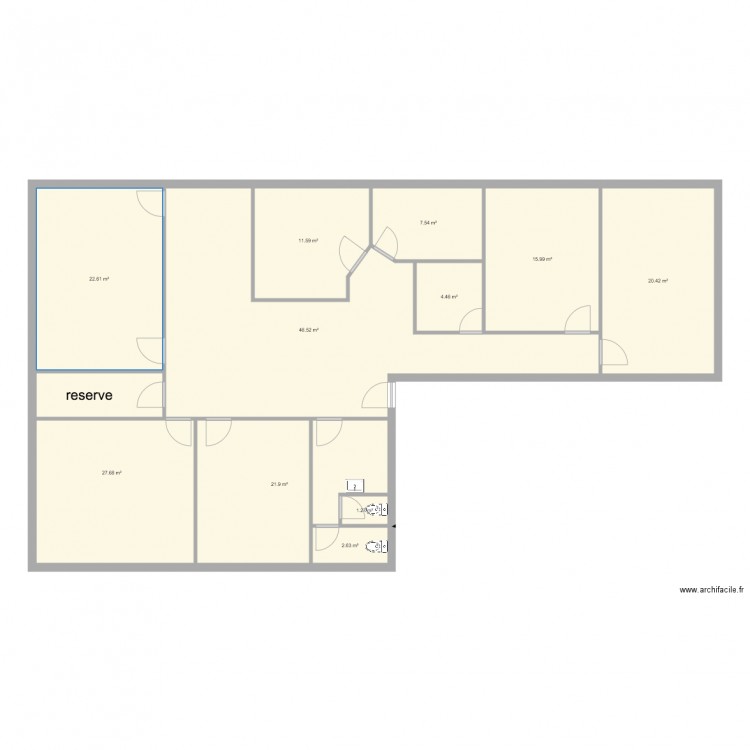 AV FONDEYRE. Plan de 0 pièce et 0 m2