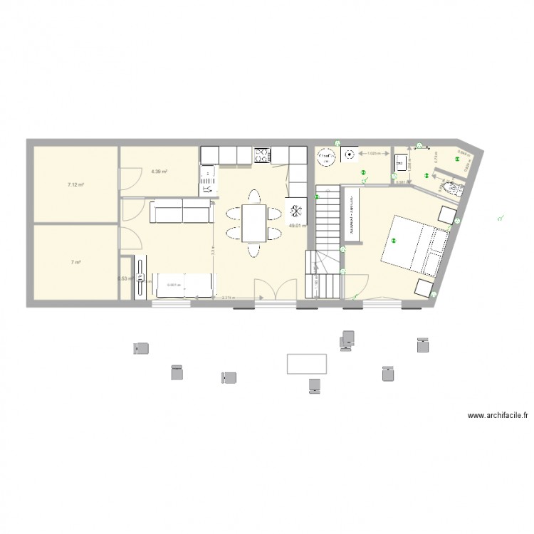 lacanau original agrandi 22 10 2016 2. Plan de 0 pièce et 0 m2